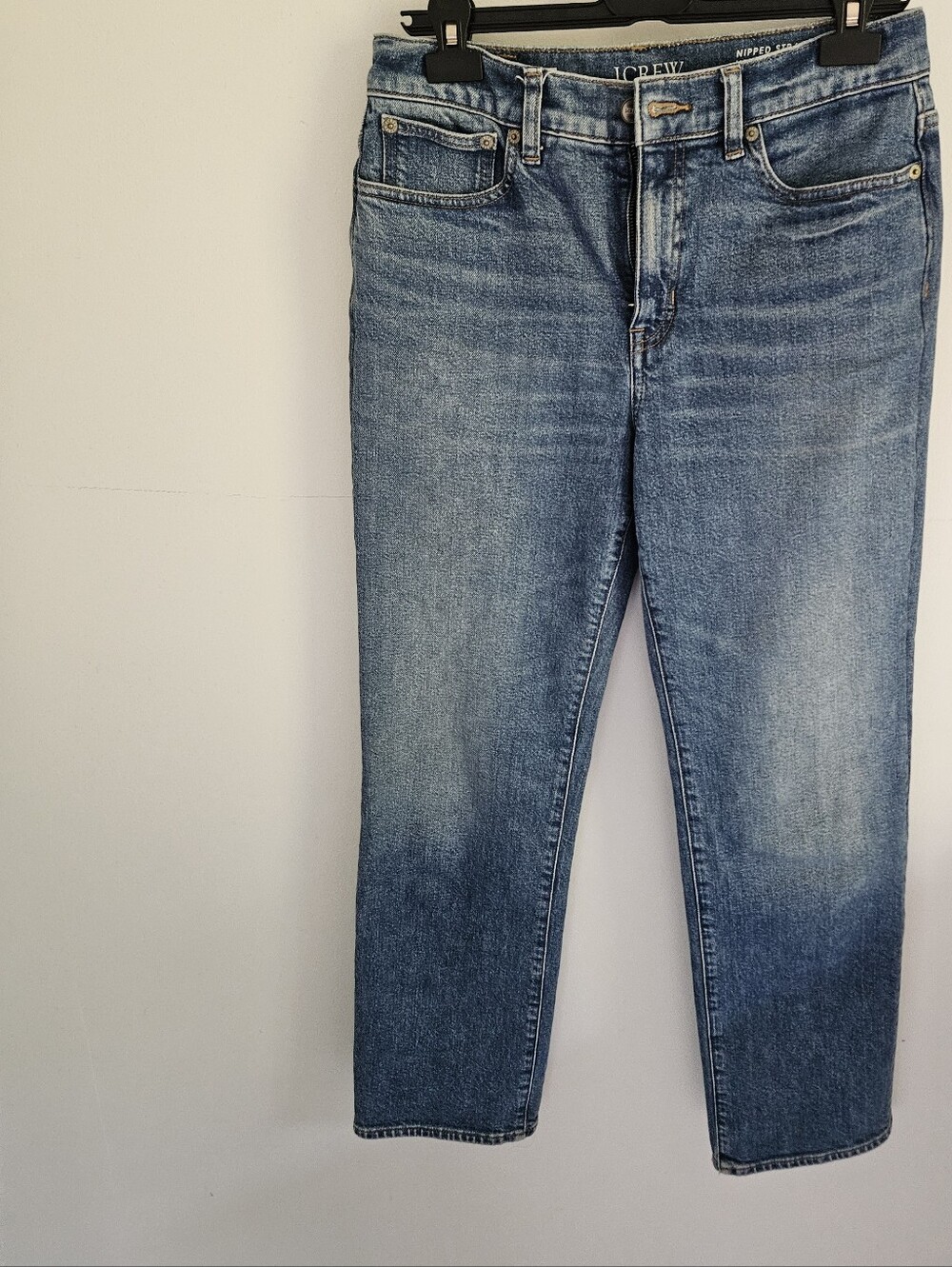 J. Crew Jeans Nipped Straight High Risr